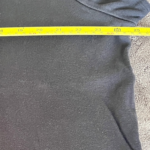 Eileen Fisher Plus Size Black Jersey Crew Neck Short Sleeve Tee Top 1X - Picture 5 of 8